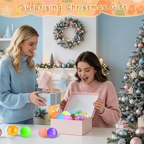 Stress Balls Set, Squishy Stress Ball, 14 Pack Squeeze Ball for Adults, Suqish Squishies Squeeze Balls for Adults Stress Relief, Anxiety Relief & Focus thumbnail 2