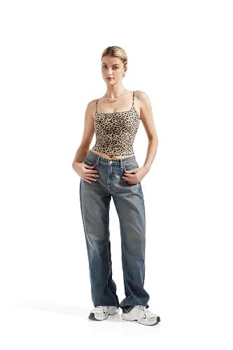 SUUKSESS Women Sexy Square Neck Tank Top Summer Y2K Going Out Basic Cami Shirt thumbnail 4
