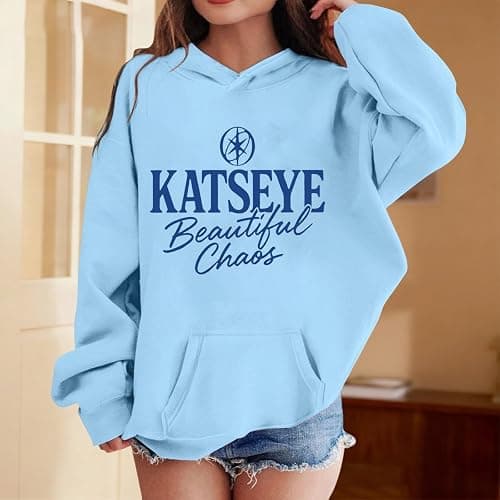 KATSEYE Hoodies for Kids Katseye Merch Sweatshirts Fashion Music Album Graphic Long Sleeve Concert Streetwear for 3-14 Years thumbnail 3