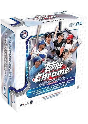 2025 Topps Chrome Baseball Logofractor Edition Box - Image 1
