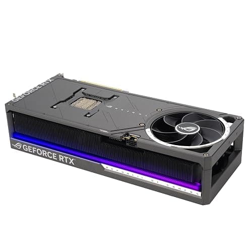 ASUS ROG Astral GeForce RTX™ 5090 OC Edition Gaming Graphics Card (PCIe® 5.0, 32GB GDDR7, HDMI®/DP 2.1, 3.8-Slot, 4-Fan Design, Axial-tech Fans, Patented Vapor Chamber, Phase-Change GPU Thermal pad) thumbnail 13