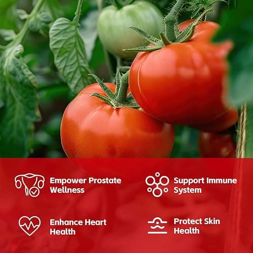 GANOHERB Lycopene Supplement 100mg, Lycopene Capsule with 200mg Reishi Mushroom for Overall Health, 2 Month Supply, Non-GMO & Gluten Free, Vegan, 60 Rapid Release Capsules thumbnail 2