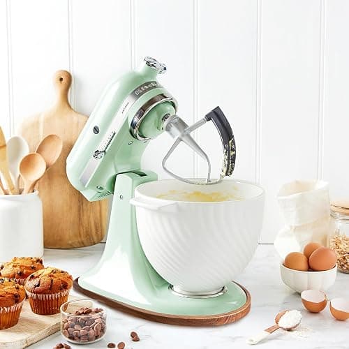 Acacia Wood Mixer Slider Mat for KitchenAid Stand Mixer Wooden Sliding Tray Compatible with Kitchen Aid 4.5-5 Qt Mixer thumbnail 6