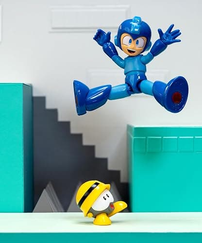 Jada Toys Mega Man Wave 3 Action Figure with Neo Metal Figure 1:12 Deluxe Scale 6" Tall, Fully Articulated, Collector Packaging thumbnail 6