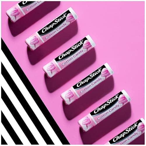 ChapStick Lip Balm, Cotton Candy – Fun & Yummy Moisturizing Lip Care for Dry, Cracked Lips, 0.15 Oz Ea thumbnail 5