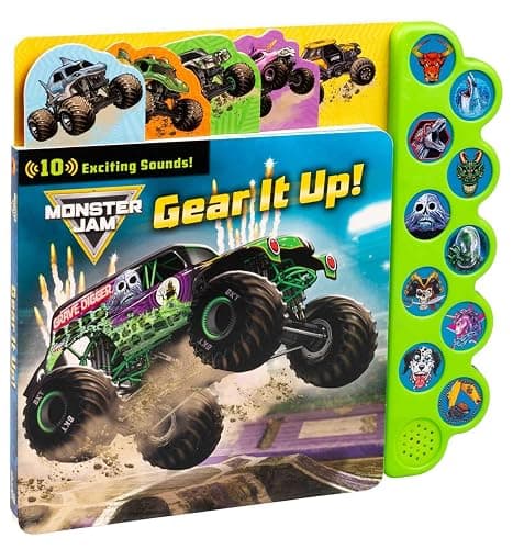 Monster Jam: Gear it Up! (10-Button Sound Books) thumbnail 2