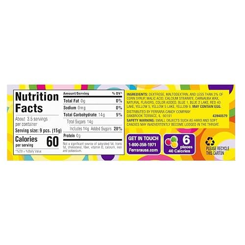 Wonka Everlasting Gobstopper, Candy, Jawbreaker Candy, 5 oz (12 ct) thumbnail 7