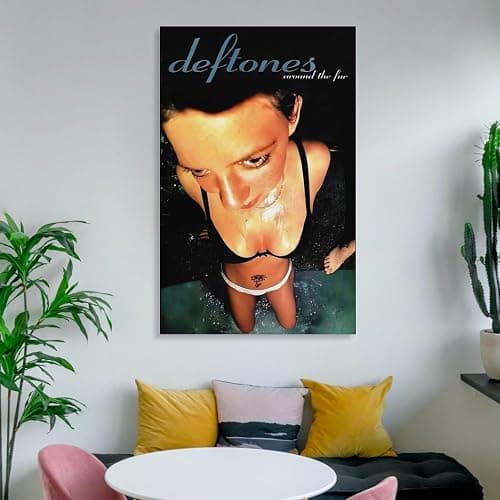 VQFYNOBCI Deftones Poster Vintega MusicCanvas Art for Room Aesthetic And Wall Art Picture Living Room Decor Poster12x18inch(30x45cm) thumbnail 6