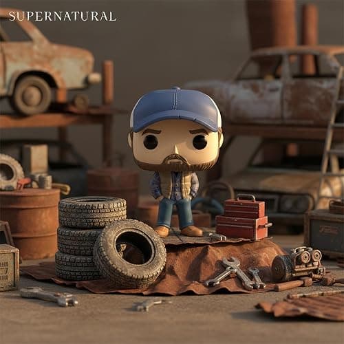 Funko Pop! TV: Supernatural - Bobby Singer - Collectable Vinyl Figure - Gift Idea - Official Merchandise - Toys for Kids & Adults - TV Fans - Model Figure for Collectors and Display thumbnail 2