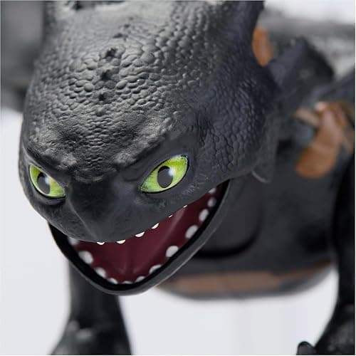 Dreamworks Dragons, How to Train Your Dragon, Ultimate Plasma Blast Toothless, 25” Wings with Lights & Sounds Action Figure, Kids Toys for Boys Ages 4 and up - Multicolor thumbnail 4