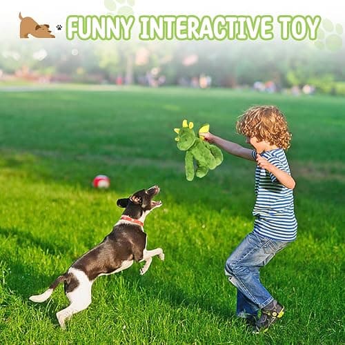 Letsmeet Squeaky Dog Toys Plush Dog Toy with Crinkle Paper Stuffed Durable Dog Chew Toys for Small Middle and Large Dogs thumbnail 3