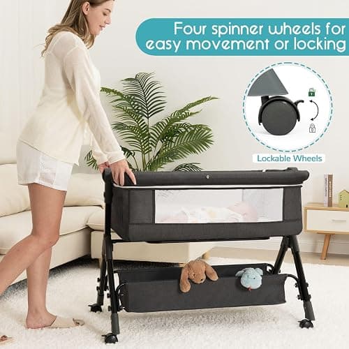 3 in 1 bedside bassinet  thumbnail 5