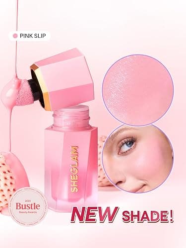 SHEGLAM Color Bloom Liquid Blush-Pink Slip thumbnail 2
