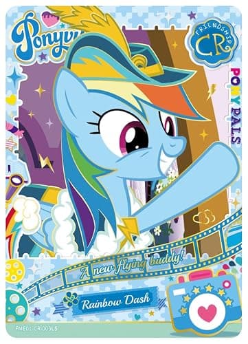 Kayou My Little Pony Friendship Eternal Cards, Fun Moment Edition, English Series 1, Display Box with 12 Packs, 127 Cards, 7 Rarity Levels thumbnail 5