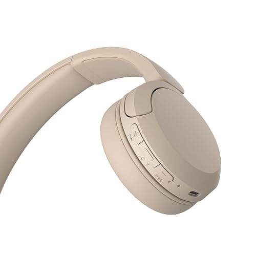 Sony WH-CH520 Wireless Bluetooth On-Ear Headphones, Lightweight Design, Up to 50hr Battery Life, Quick Charge, EQ, Clear Call Quality, iOS & Android - Beige thumbnail 16