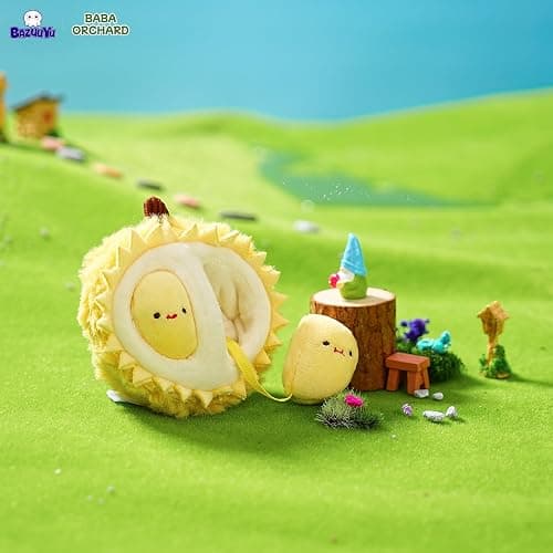BAZUUYU Baba Orchard Scented Plush Blind Box Keychain, Mystery Fruit Plush for Backpack, Purse or Key Ring, Cute Collectible Surprise Gift Kids and Teens, Single Random Box thumbnail 7