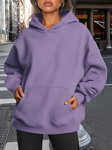 Trendy Queen Womens Oversized Hoodies Fleece Sweatshirts Fall Fashion Pullover Sweaters Winter Clothes thumbnail 6