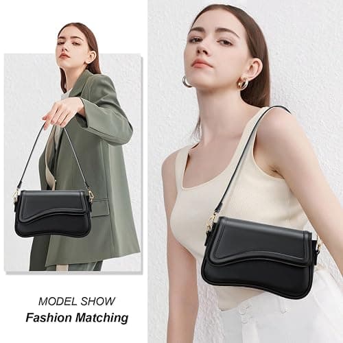 KKXIU Shoulder Bag for Women Small Clutch Purses Cute Hobo Handbag Trendy Underarm Bag thumbnail 2