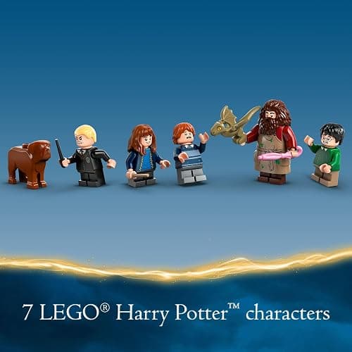 LEGO Harry Potter Hagrid's Hut: an Unexpected Visit - Harry Potter Toy for Boys & Girls Ages 8+ - Kids Building Toys W/Buildable House, 7 Minifigures & Dragon - 76428 thumbnail 6