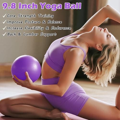 VIOXIA Pilates Kit for Home Workouts – Pilates Equipment Set with Ring, Ball, Resistance Bands, Pilates Accessories, Pilates Essentials Kit for Women, Pilates Sets for Home Exercise thumbnail 7
