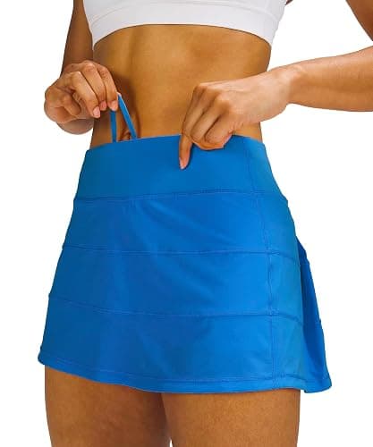 MEIVSO Women's Pleated Workout Tennis Skirts with Pockets Activewear Sports Skort Built-in Shorts thumbnail 3