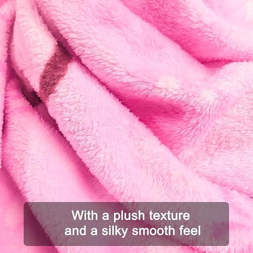 AMZKIKI Throw Blanket 55'' x 40'' Kids Super Soft Warm, Couch Chair, Living Room, Blue thumbnail 4