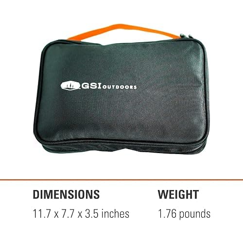 GSI Outdoors Destination Kitchen Set 24‑Piece, Full Camp Kitchen Kit, Cutlery for Persons, Pivot Tools, Spice Shakers & Carry Travel Case thumbnail 7