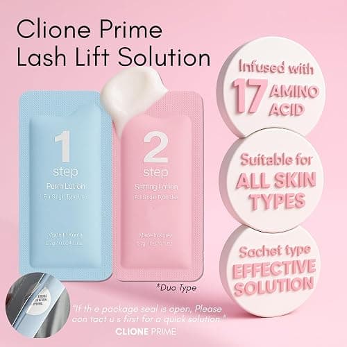 Korean Lash Lift Kit - Eye Brow Lamination Kit Eyelash Perm Kit Eyelash Lift Kit Lash Perm Eyebrow Lamination thumbnail 5