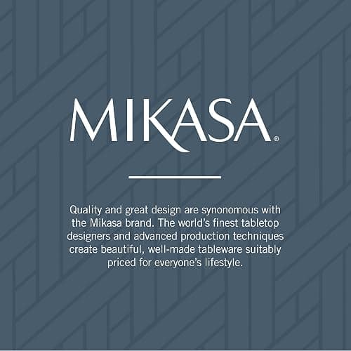 Mikasa Harmony Silverware Set for 12, 65-Piece 18/10 Stainless Steel Flatware Set with Flared Handles, Dishwasher Safe Cutlery Set, Elegant Dining Utensils thumbnail 9