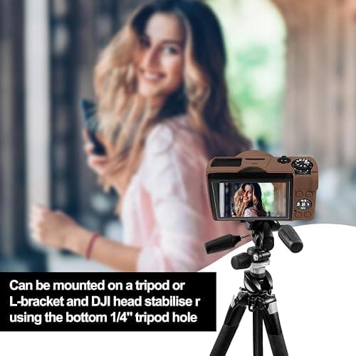 Easy Hood Case for Canon Powershot G7 X Mark III Digital Camera, Soft Silicone Protective Cover with Removable Lens Cover for Canon Powershot G7X Mark III DSLR Camera (Brown) thumbnail 6