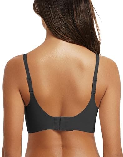 OEAK Womens Wireless Bras Comfortable Push Up Bra No Underwire Bra Full Support Lift Bralette Everyday Seamless Tshirt Bras thumbnail 8