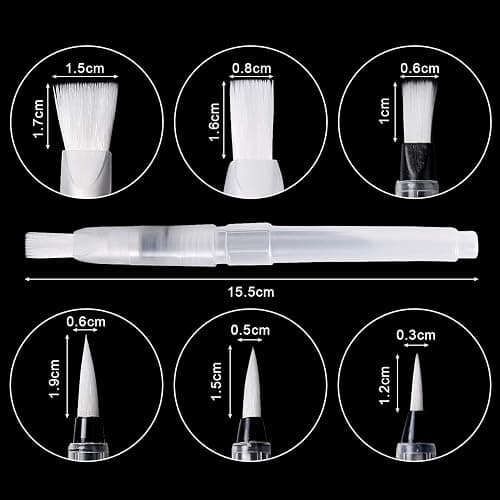 UPINS 12 Piece Water Color Brush Pen Set, Watercolor Paint Pens for Painting Markers thumbnail 3