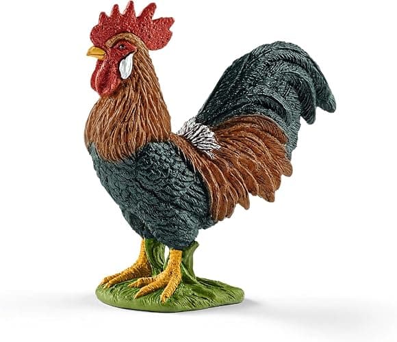 Schleich Farm World - 7 PC Farm Animal Playset with Dog, Cat, Pig, Goat, Rooster, Baby Horse and Cow Toys - Realistic Barnyard Figurines - Fun Educational Figures For Kids and Toddlers Ages 3+ | 77533 thumbnail 11