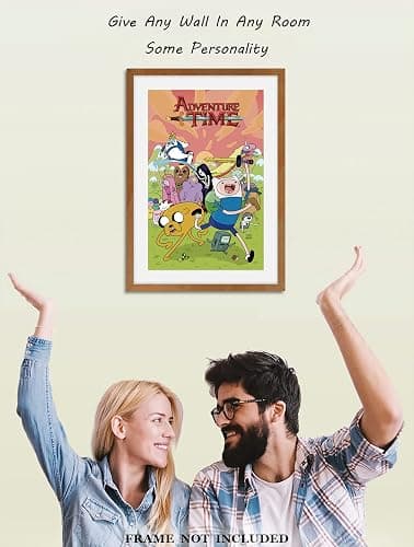 XIHOO Christ-EZ Anime Cartoons Adventure Time Wall Art Print Poster Home Decor Premium - Matte poster Frameless Gift 11 x 17 inch(28cm x 43cm) thumbnail 9