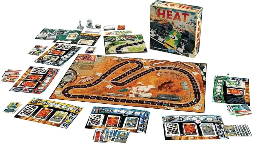 Heat (Version Française) - Un jeu d'Asmodee | 10+ ans et plus - 1 à 6 Players - 45 à 60 minutes de jeu - Jeu de société - Jeu de strategie/pour la famille thumbnail 5