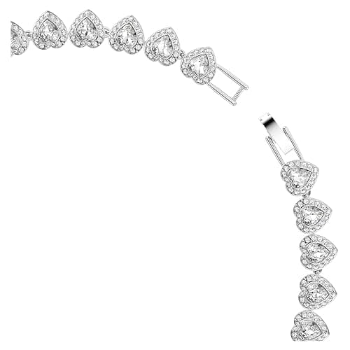 Swarovski Ariana Grande Collection, Clear Crystal & Pearls, Rhodium Finish, Necklaces, Earrings and Bracelets thumbnail 2