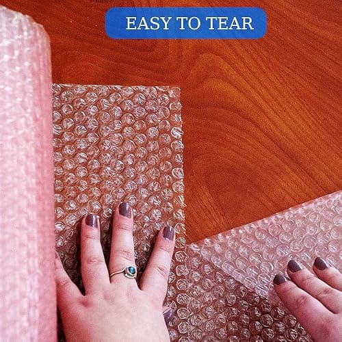 packbabol Bubble Cushioning Wrap Rolls 2-Pack, 12 Inch x 72 Feet 3/16" Air Bubble, Bubble Moving Wrap for Packing, Moving Supplies, Small business thumbnail 3