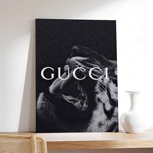 Dehub Black And White Luxury Poster for Home Office Decoration Chic Fashion Canvas Prints for Wall Aesthetic Perfect Gifts for Birthday Party Unframe-style 16x24inch(40x60cm) thumbnail 7
