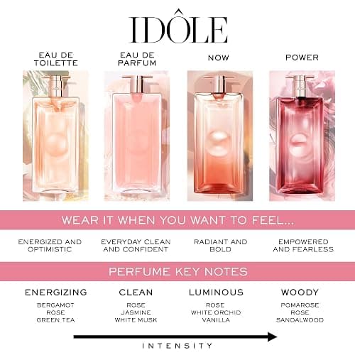Lancôme Idôle Eau de Parfum - Long Lasting Fragrance with Notes of Bergamont, Jasmine & Vanilla - Fresh & Floral Women's Perfume thumbnail 5