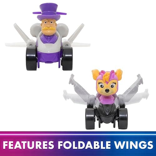 Paw Patrol: The Mighty Movie Toy Vehicle Set- 7 New Cars & Trucks w Exclusive Mayor Humdinger Action Figure-Includes Rubble, Chase, Skye, Zuma, Marshall, Rocky thumbnail 3