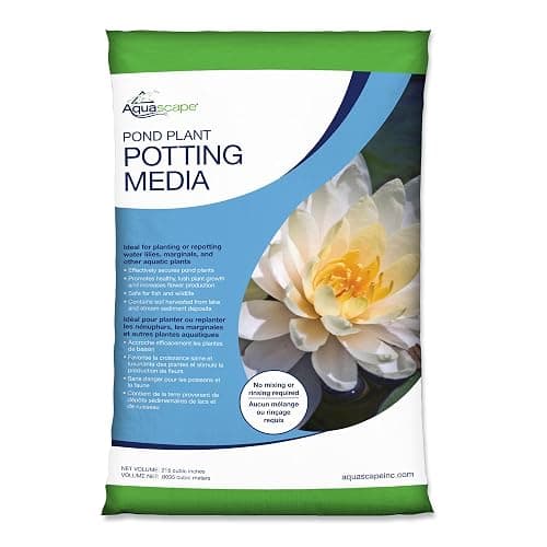 Aquascape Pond Plant Potting Media, Nutrient-Rich Aquatic Soil for Water Gardens, Supports Strong Root Growth, 215 Cubic Inches, 89002 - Image 1