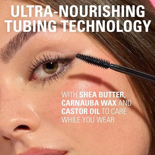 Revolution Beauty London, Wrap Lash Tubing Mascara, Smudge-Proof & Water-Resistant for Length & Volume, Vegan & Cruelty-Free, Black, 0.28 fl oz thumbnail 7