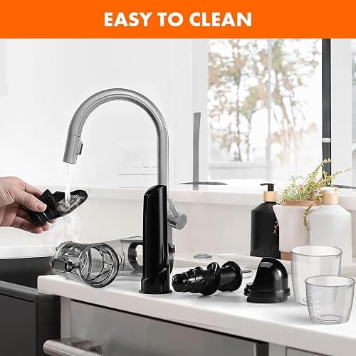 Entsafteraufsatz für KitchenAid Standmixer, Entsafter für Kaltpressen, Entsafteraufsatz mit doppeltem Einfüllschacht, Entsafteraufsatz für KitchenAid thumbnail 2