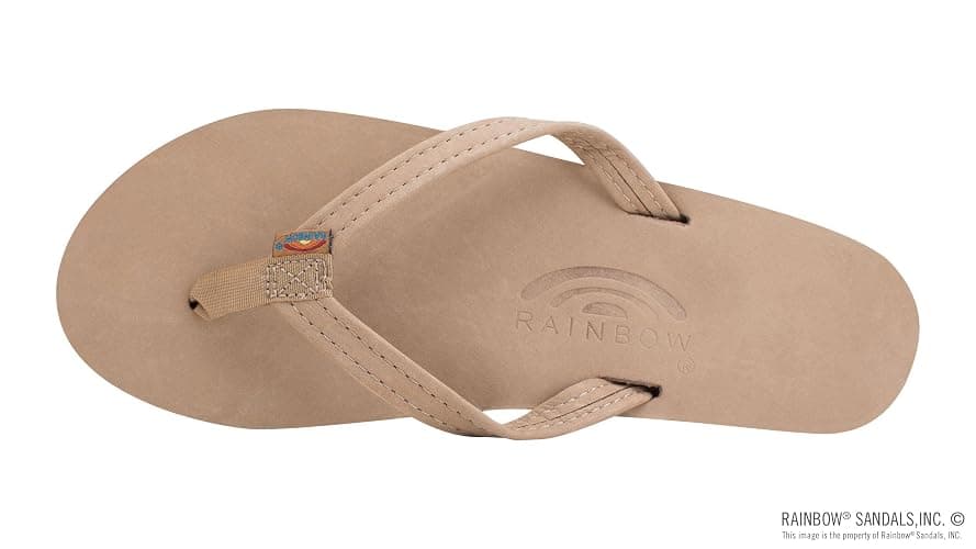 Rainbow Sandals Women's Single Layer Leather Sandal Narrow Strap thumbnail 3