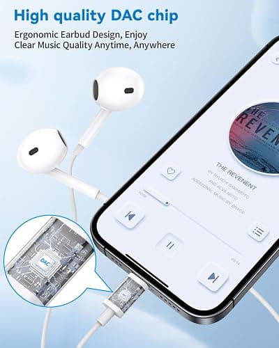 2 Packs USB C Wired Headphones for iPhone 16/15 Pro Max Plus, Type C Earbuds with Mic & Volume Control Nosie Reduction, Earphones HiFi Stere for iPad Pro, Galaxy S23/S22/S21/S20/Ultra Note 10/20. thumbnail 6