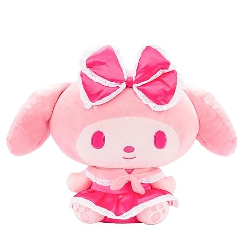 Hello Kitty and Friends - My Melody 12” Pink Monochrome Plush - Image 1