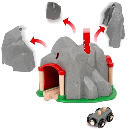 BRIO World – 36044 Exploding Tunnel | Toy Train Set for Kids Ages 3 Years and Up thumbnail 6