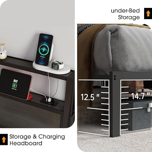 King Size Bed Frame LED  thumbnail 7