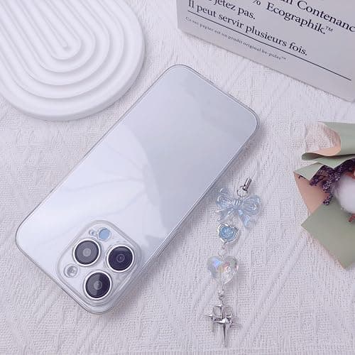 1-4PCS Cute Phone Charms Aesthetic Y2K Cell Phone Charms Strap Strawberry Butterfly Star PhoneCharm Y2K Accessories for Bag Keychain Airpods Camera Pendants Decor thumbnail 4