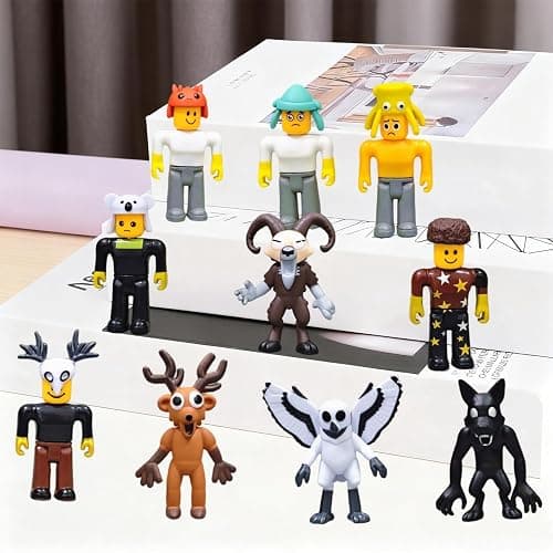 10 Pcs 99 Nights in The Forest Action Figure Toys, 3 Inch The Deer Owl Ram Monster Figures for Game Fans, for Kids, Collectors, Home Decor thumbnail 3